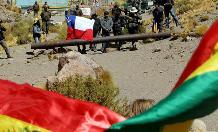 el rio silala Morales: Chile viola los Derechos Humanos de los bolivianos